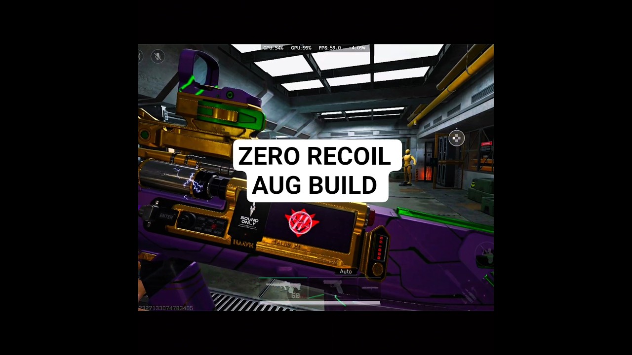 This AUG Build has Zero Recoil in Delta Force. #deltaforce #deltaforcemobile #deltaforcegame