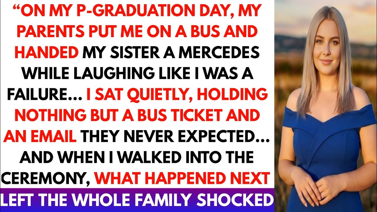 On My P-Graduation Day, My Parents Put Me on a Bus… and Handed My Sister a Mercedes