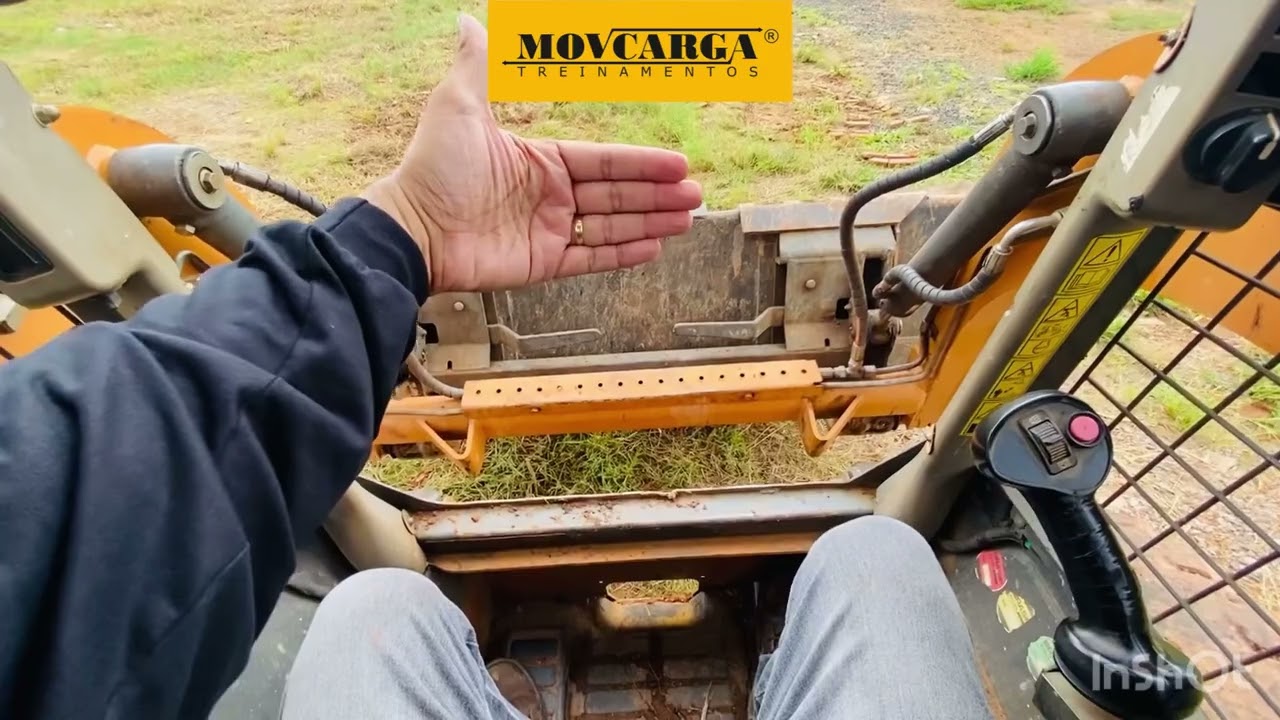 Como Operar Mini Carregadeira Case