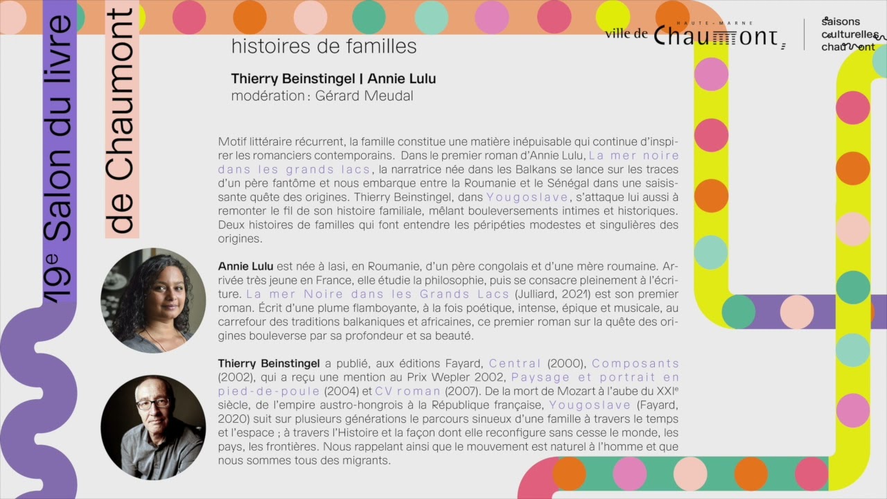 HISTOIRES DE FAMILLES avec Thierry Beinstingel et Annie Lulu