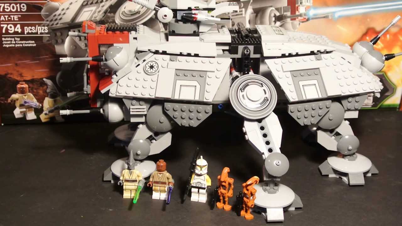 Noob Review: Lego Star Wars 75019 AT-TE