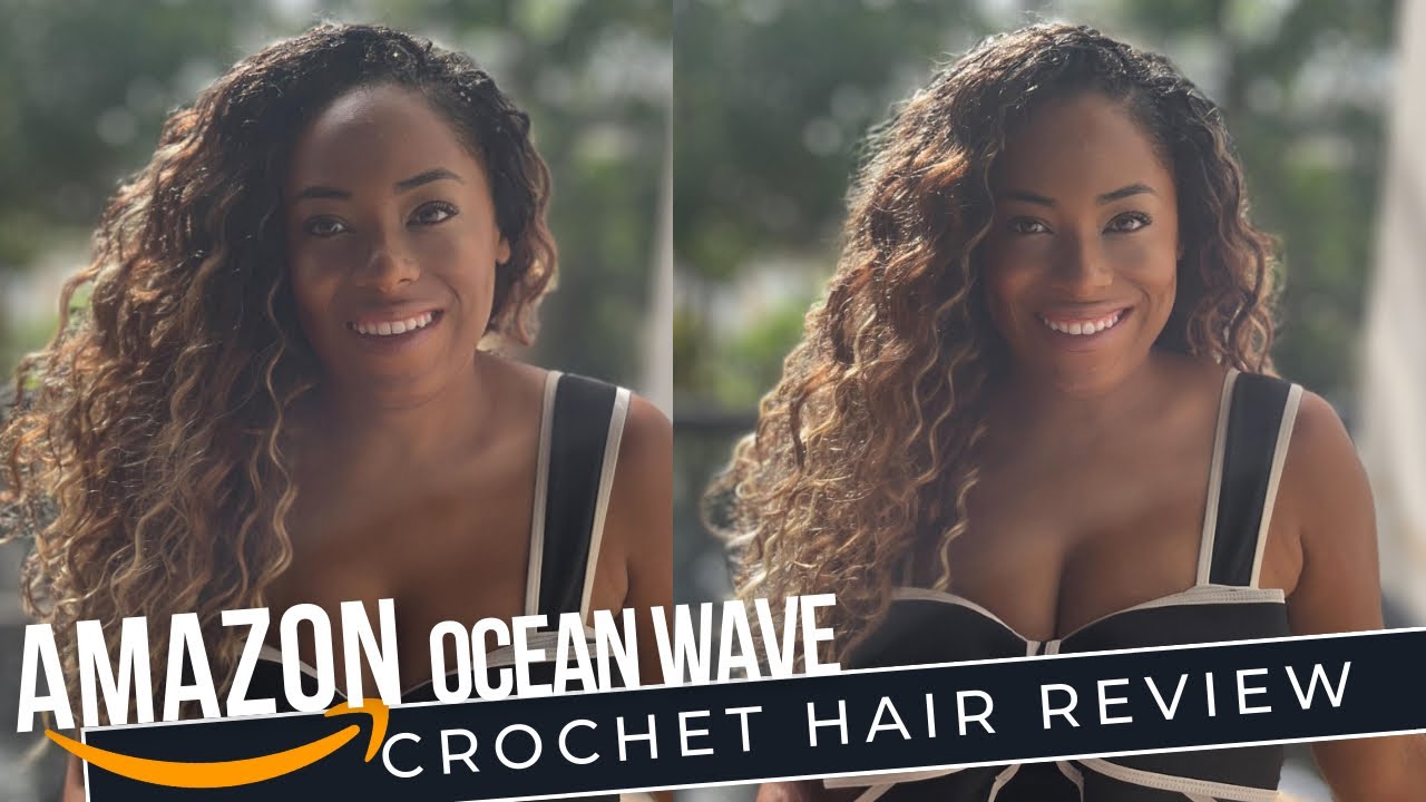 AMAZON OMBRE OCEAN WAVE CROCHET HAIR REVIEW| IS WAVE BETTER THAN A GO GO CURL?!?| LIA LAVON