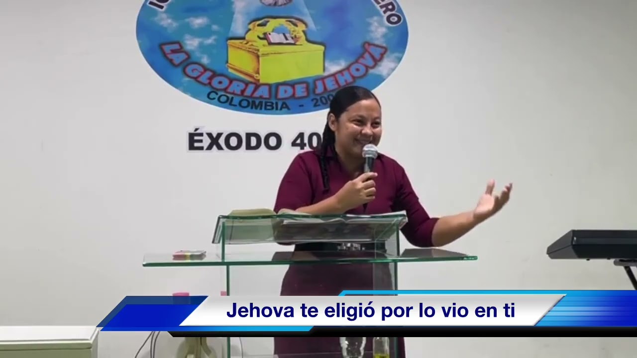 Dayana Álvarez - Jehova te ha elegido por lo que vio en ti 