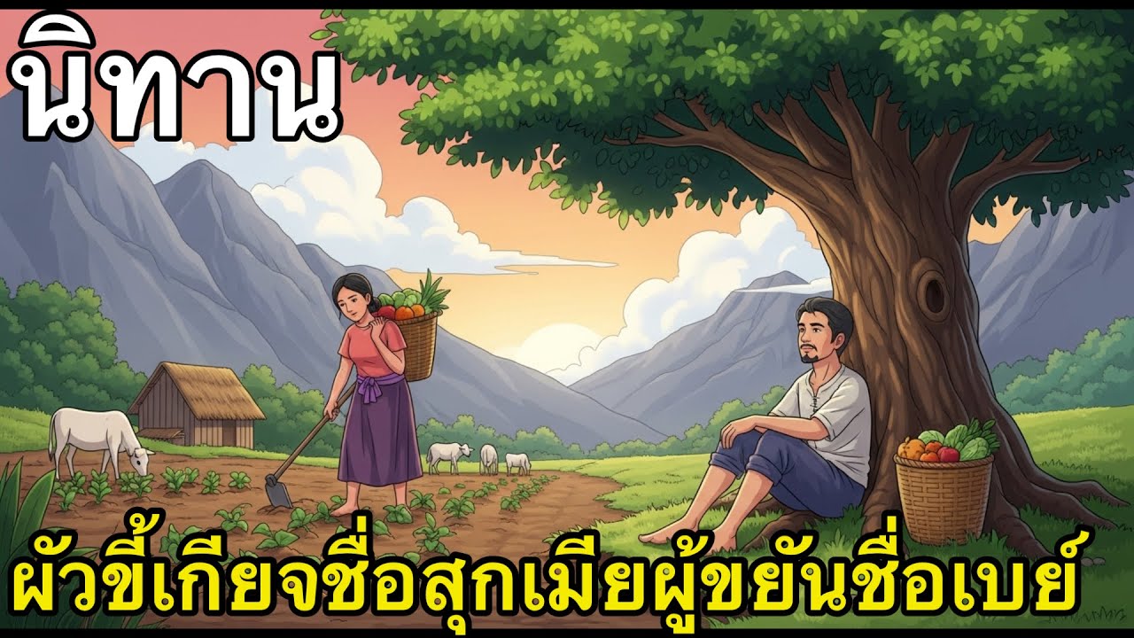 นิทาน✴️ ผัวขี้เกียจชื่อสุกเมียผู้ขยันซื่อเบย์#นิทานก่อนนอน #นิทานพื้นบ้าน #นิยาย #ตำนานเรื่องเล่า 
