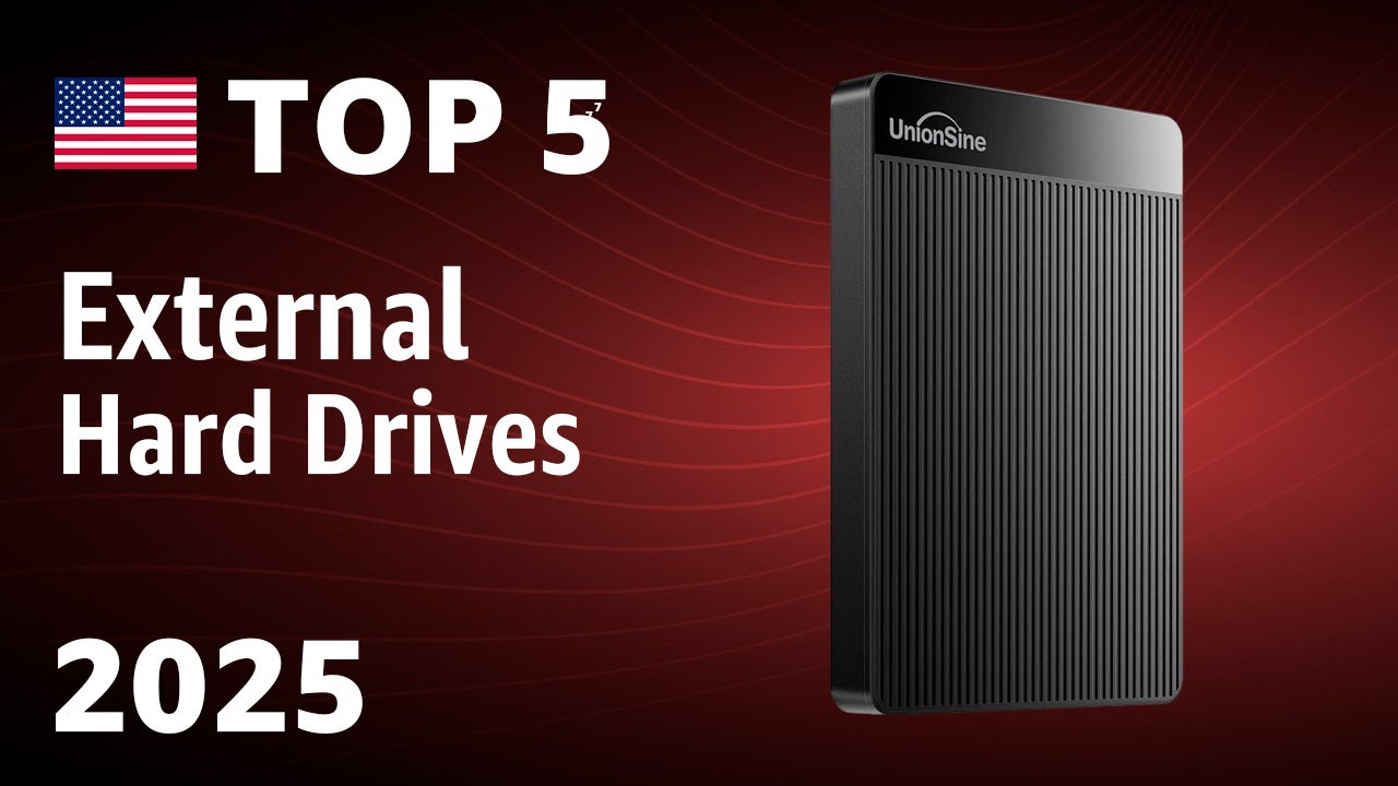 TOP—5. Best External Hard Drives (HDD) 2025