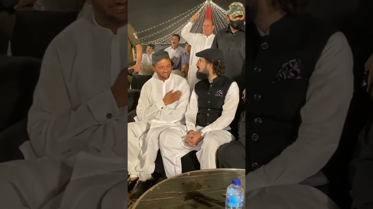 sahibzada sultan Muhammad Ali sahib president of EFP arrived jehlum arooj kiyani,s neza Bazi
