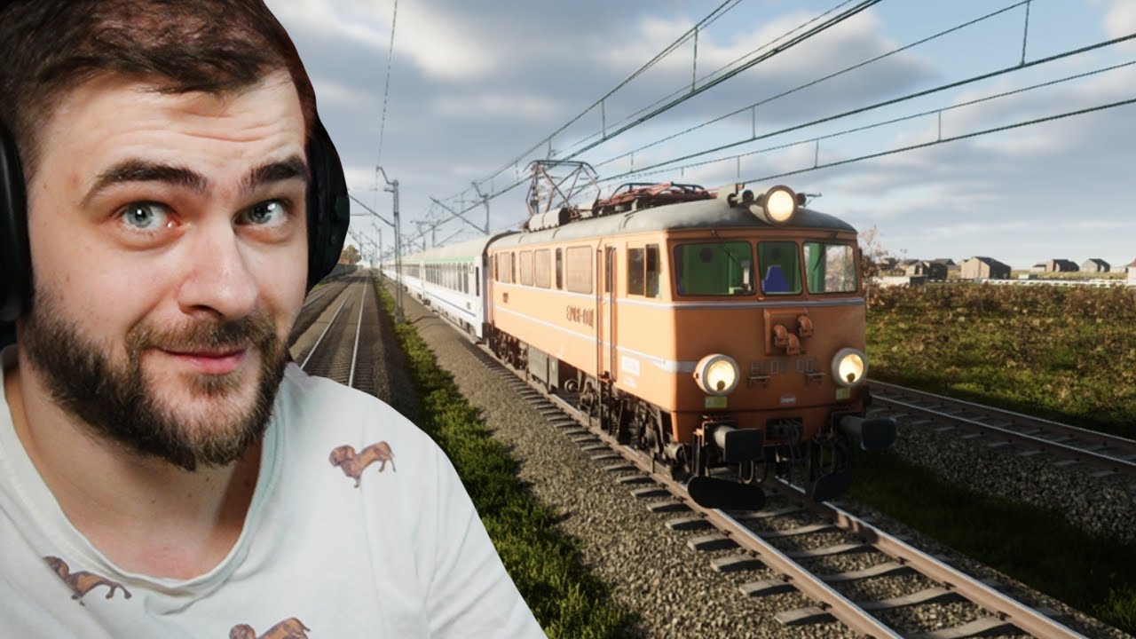 Przedświąteczna trasa za Warszawę - SimRail (Live)