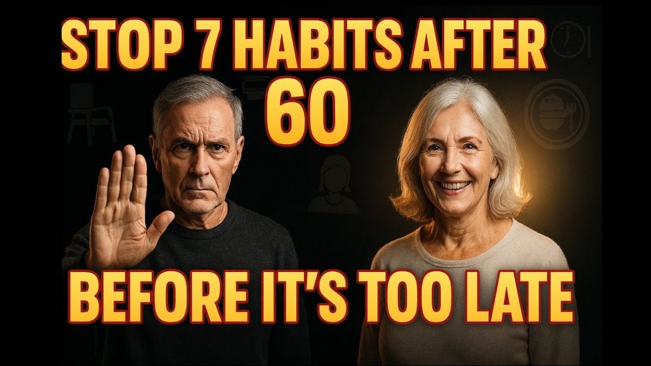 Longevity After 60: Stop These 7 Daily Habits Before It’s Too Late