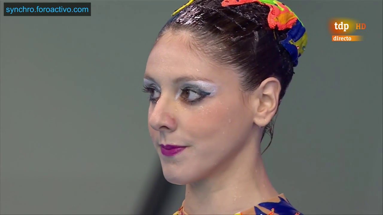 Linda Cerruti (ITA) Solo Free Preliminary London European Aquatics Championships 2016