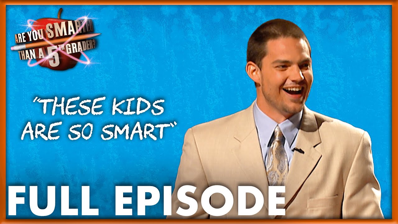 Looking Nervous When Facing These Tests | Are You Smarter Than A 5th Grader? | Full Episode | S01E17