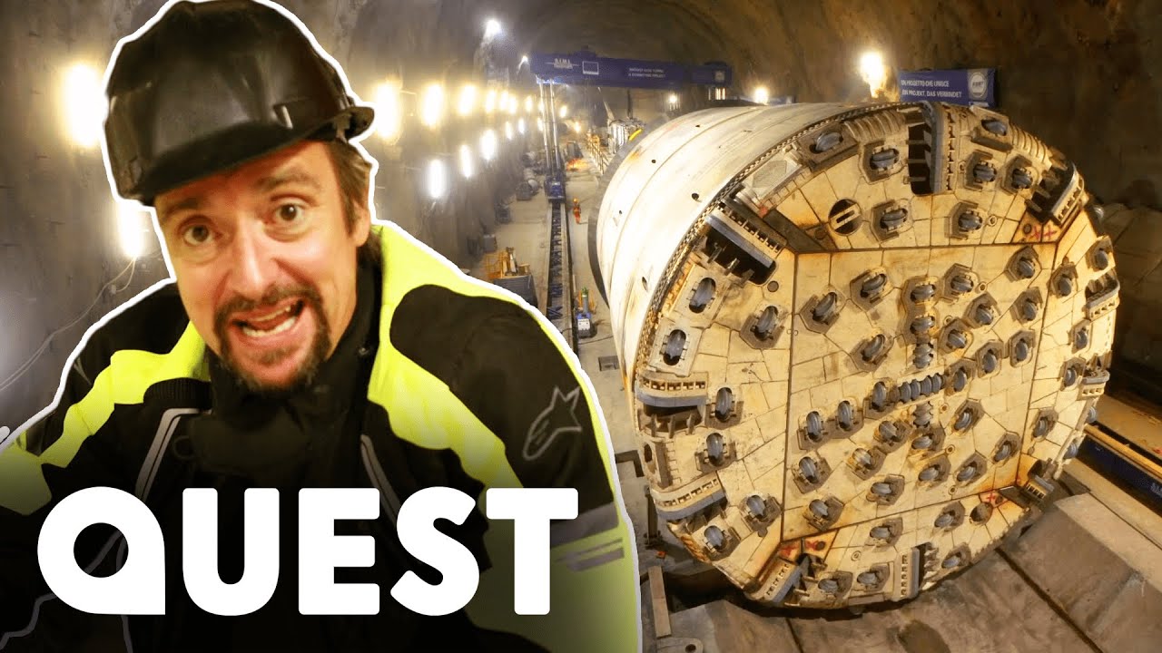 How Does A Mega Tunnel Under The Alps Get Built? | Richard Hammond’s Big