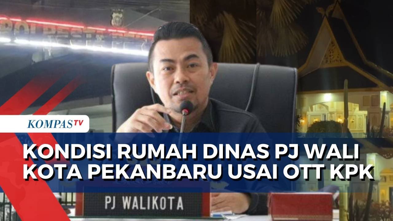 Potret Rumah Dinas PJ Wali Kota Pekanbaru Sepi Usai Operasi Tangkap Tangan KPK