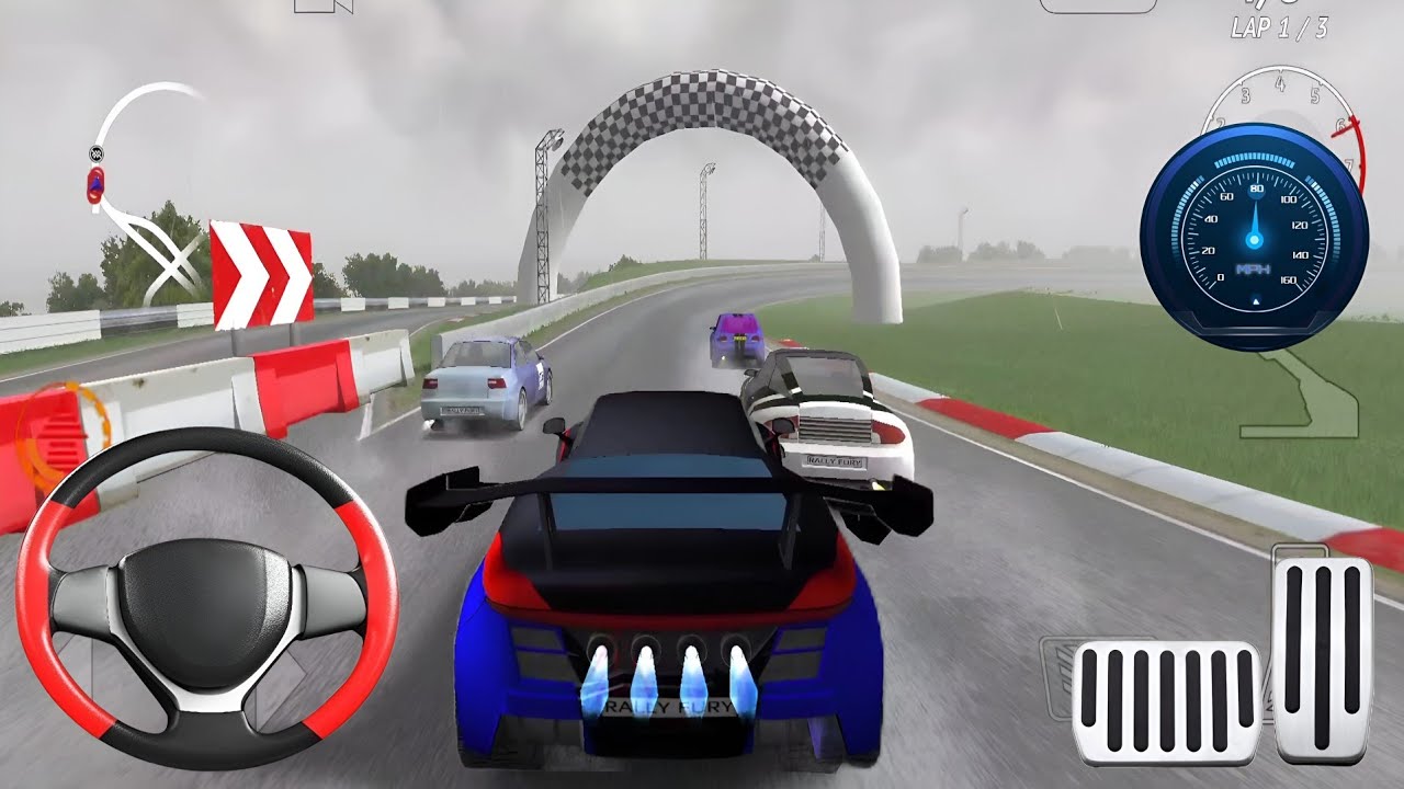 Rally Fury Offroad Car Racing – Sport Car Offroad Racing Game – Android Gameplay