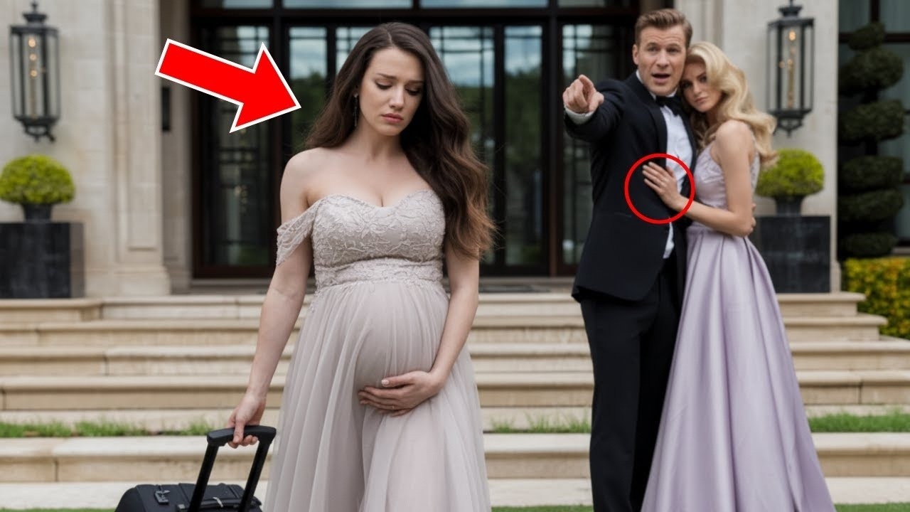 L'épouse enceinte a été mise à la porte — Un appel de son père a ruiné le mari millionnaire