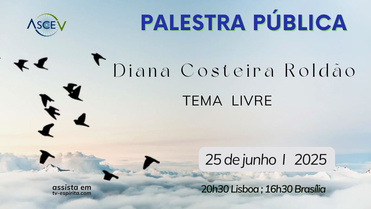 Palestra Pública 25/06/2025 com Diana Costeira Roldão "Jesus o Pão da Vida"