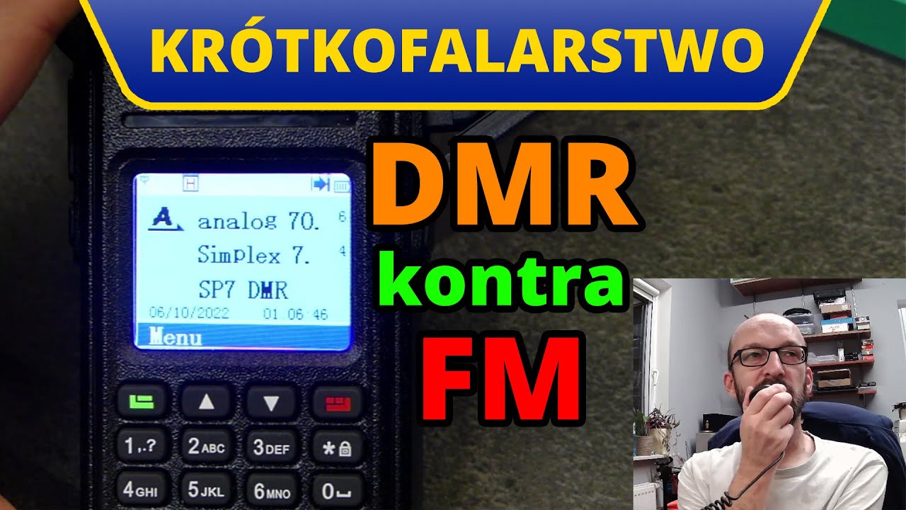 DMR kontra FM - porównanie podczas łączności 40 km