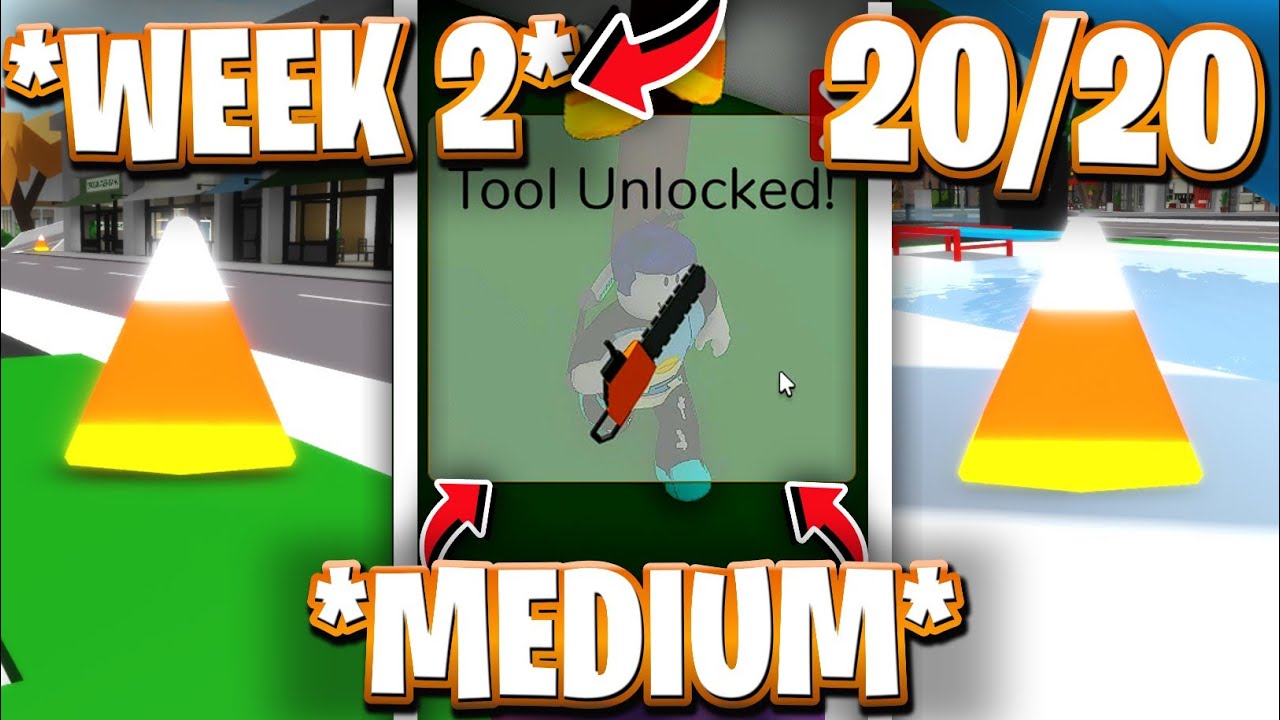 🏡[MEDIUM] ALL *20* CANDY CORN LOCATIONS In BrookHaven! CANDY CORN HUNT WEEK 2! HALLOWEEN EVENT 2025