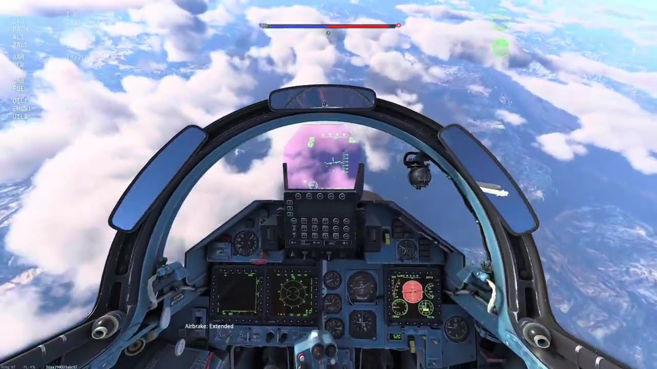 Modern Air Combat Is Nuts | Typhoon (AESA) & Su-30SM2 | War Thunder Air Simulator Battles