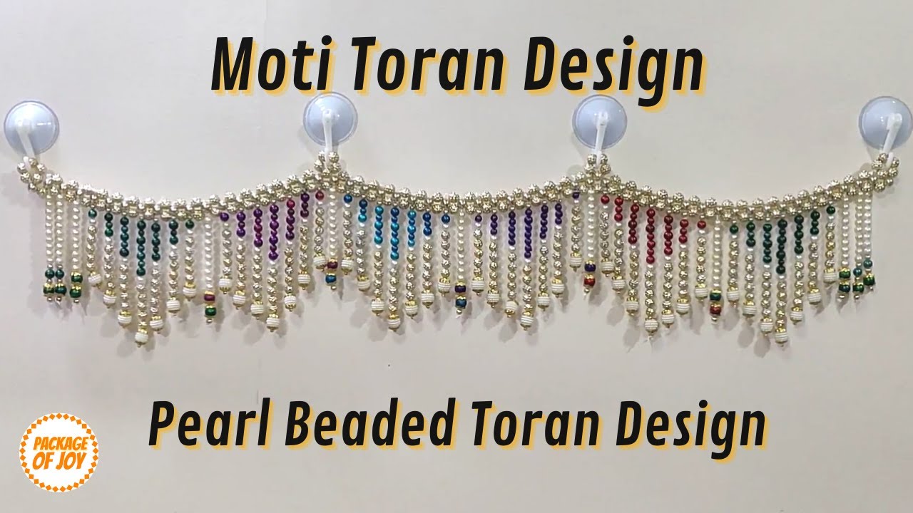 NEW MULTICOLOR MOTI TORAN DESIGN PEARL BEADED TORAN DOOR HANGING TORAN DESIGN 2021