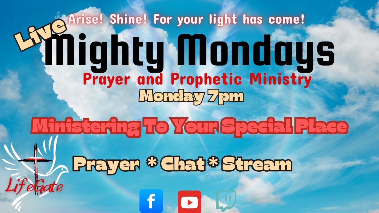 Mighty Mondays Prayer Broadcast 📱