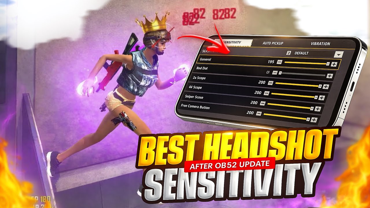 95% Players Using Wrong Sensitivity ❌ | OB52 = Easy Headshots 😱🎯
