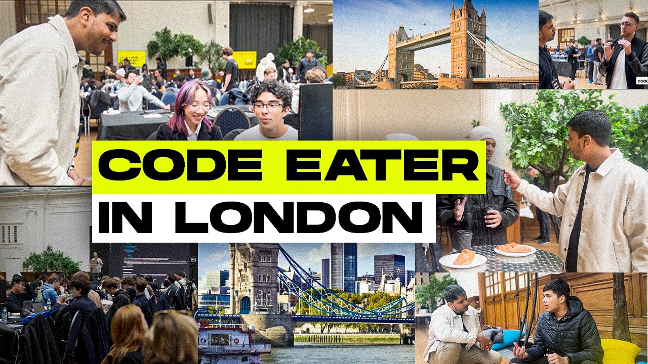 Blockchain in London ✈️  | Stellar Meridian Blockchain Hackathon | Code Eater