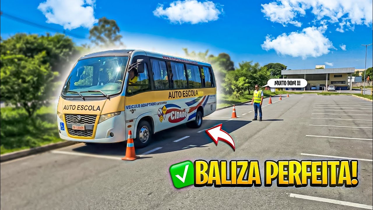 COMO FAZER BALIZA NO ÔNIBUS 🚌 categoria D eps 3