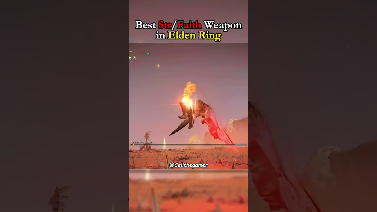 Best Strength - Faith Build in Elden Ring
