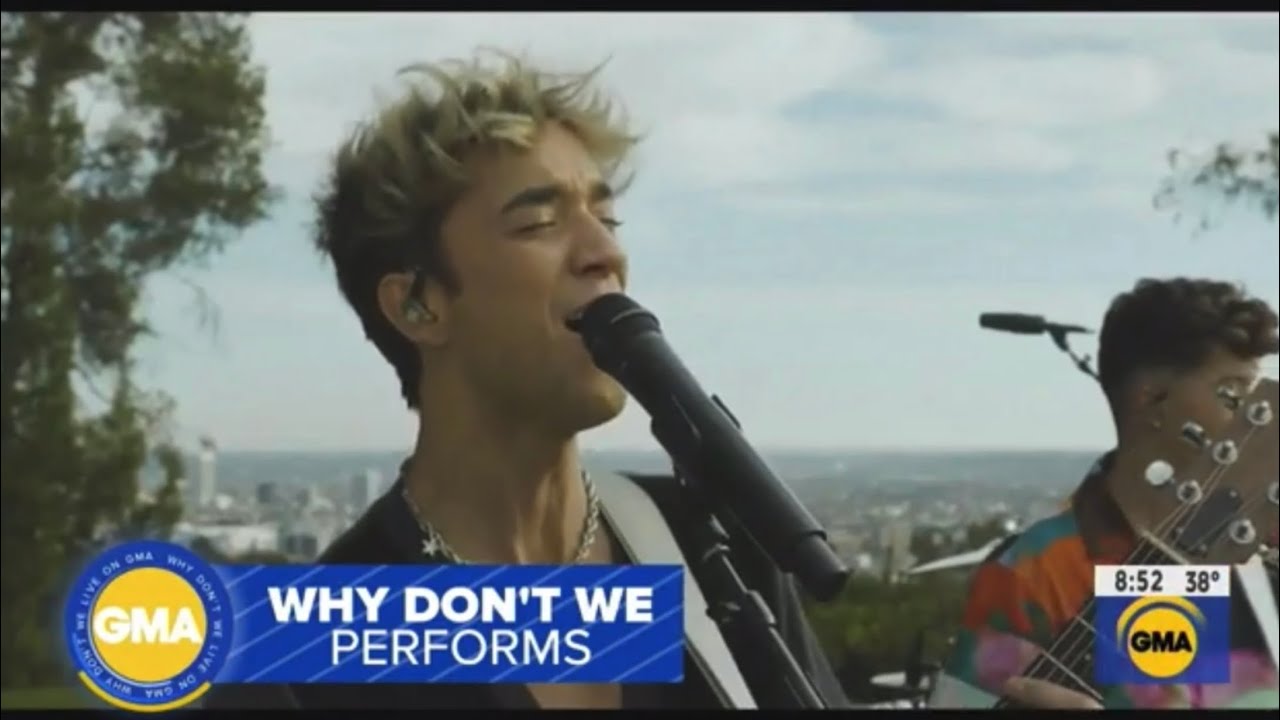 Why Don't We performing Slow Down on Good Morning America GMA (Album release)