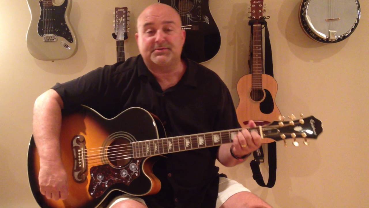 How to Play Move it On Over - George Thorogood - (Basic cover) - Easy 3 Chord Tune