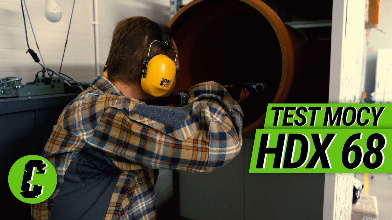 TEST MOCY HDX 68 | Aktualizacja do recenzji strzelby RAM Umarex T4E HDX 68 w pokojowej temperaturze