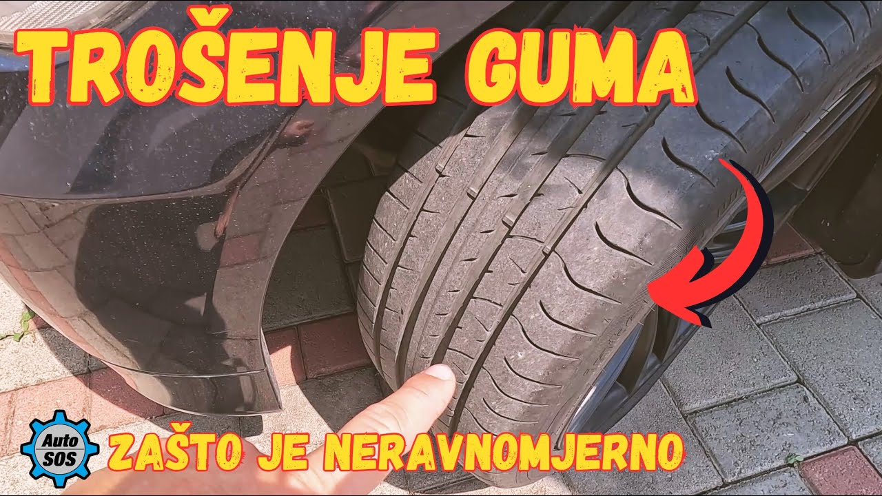 5 uzroka za neravnomjerno trošenje guma