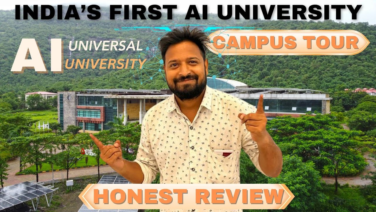 AI Universal University-India's First AI University Campus Tour |College Review Series