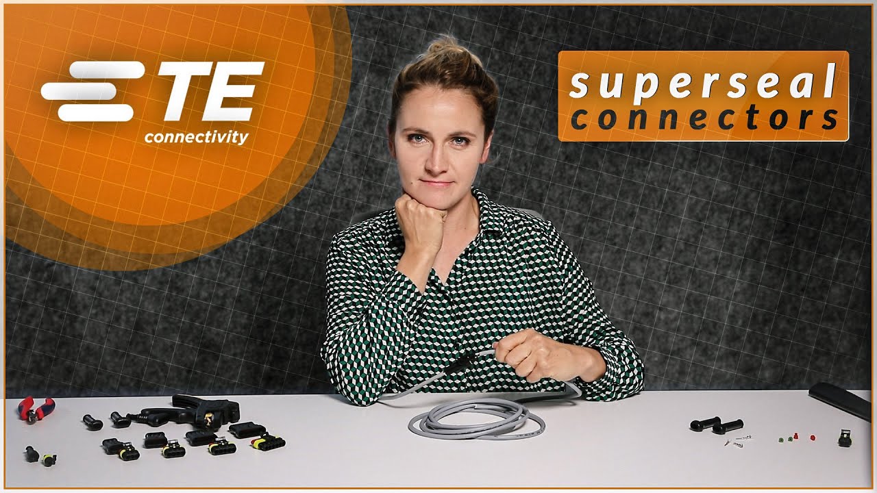 Superseal Waterproof Connectors [How to crimp and connect]