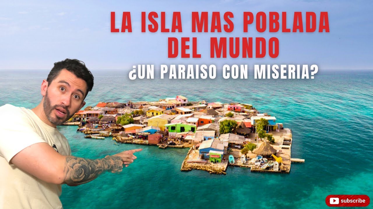Visitando la isla más poblada del mundo | Santa Cruz del Islote🏝️⚠️