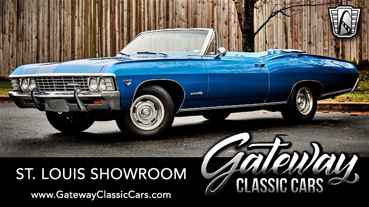 1967 Chevrolet Impala SS Convertible Gateway Classic Cars St. Louis #8959