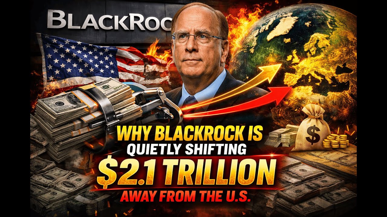 Why BlackRock Is Quietly Shifting $2.1 Trillion Away From the U.S. 