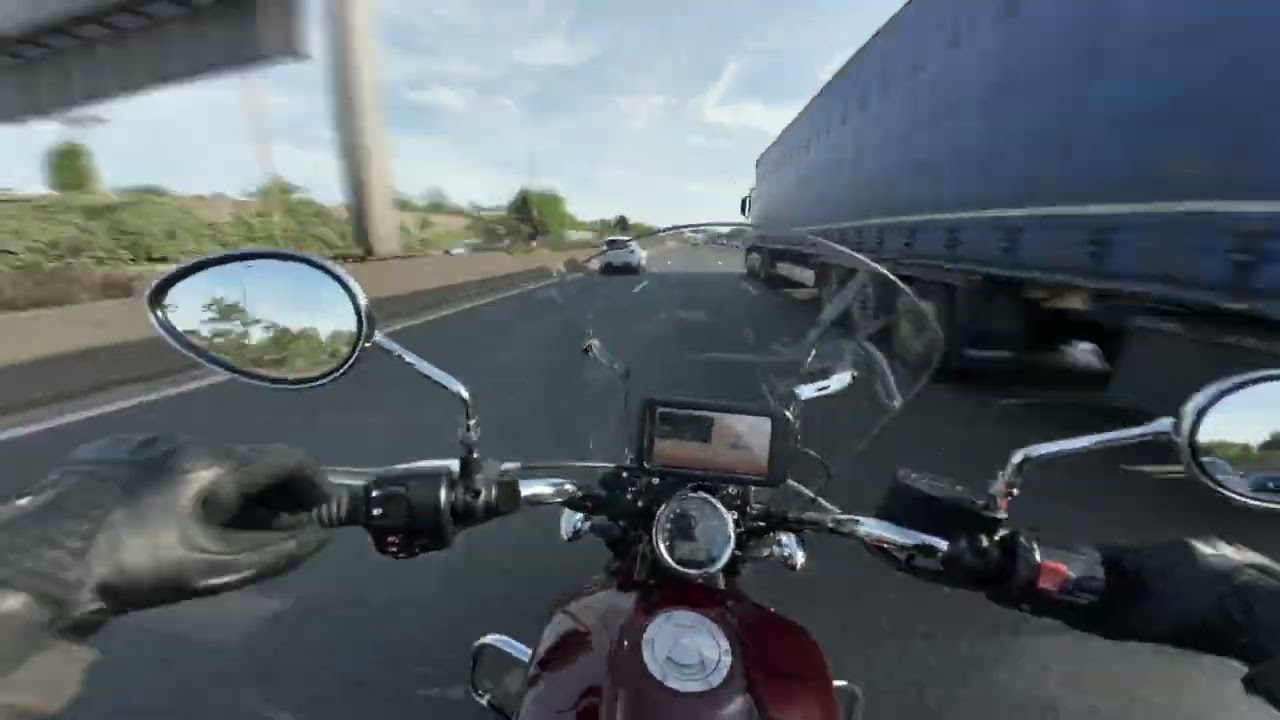 Indian Scout in Paris(Périphérique) REMUS EXHAUST #indianmotorcycle #motorcycle #indianscout #pov