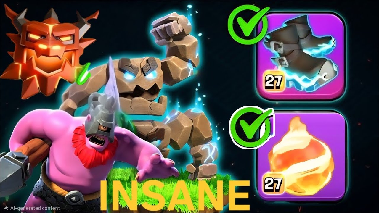 Dominating After Update Thrower + Meteor Golem + Fireball Legend  Live Attack Strategy Clash of Clan