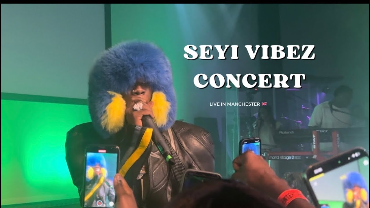 Seyi Vibez shuts down Manchester | Loseyi professor