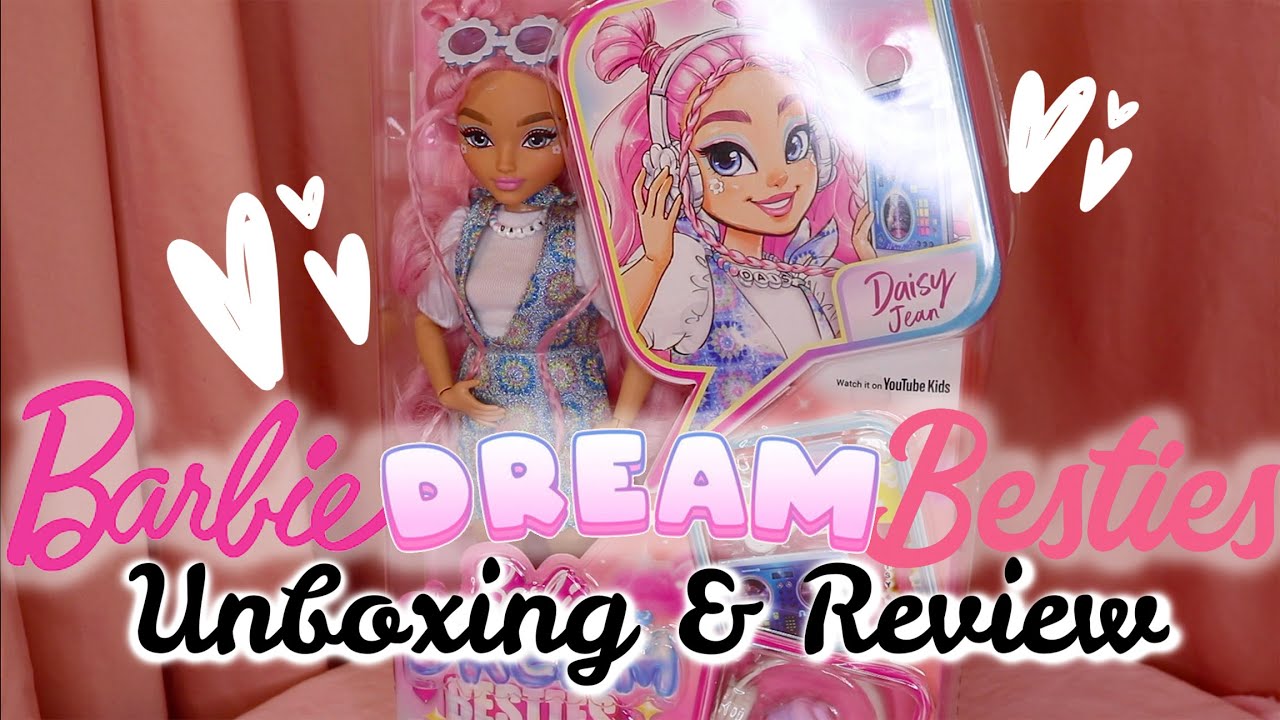 NEW BARBIE DREAM BESTIES Daisy Jean Doll Review & Unboxing