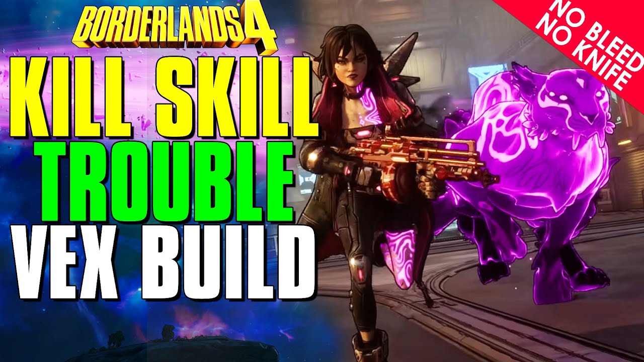 My Best Trouble Vex Build AFTER BUFFS! Borderlands 4 Build Guide