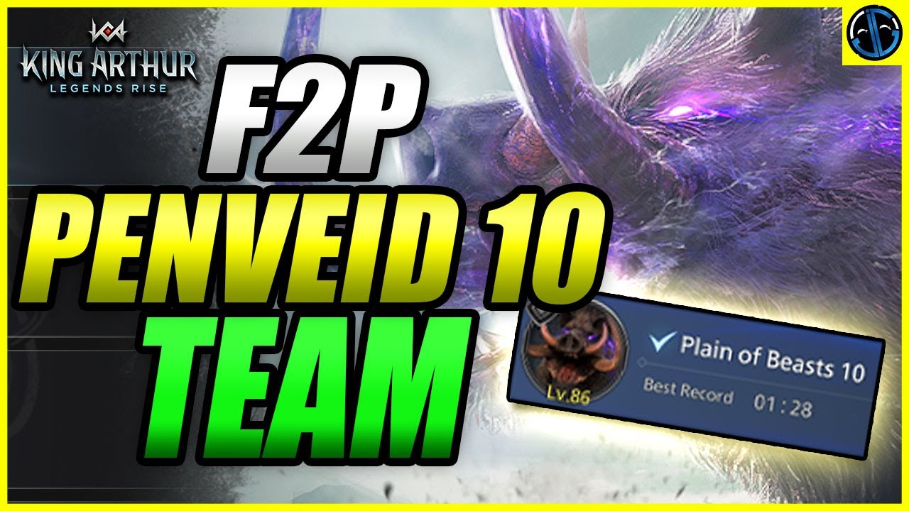EASY TO BUILD Free to Play Penveid 10 Team - YOU Can Do This!!!