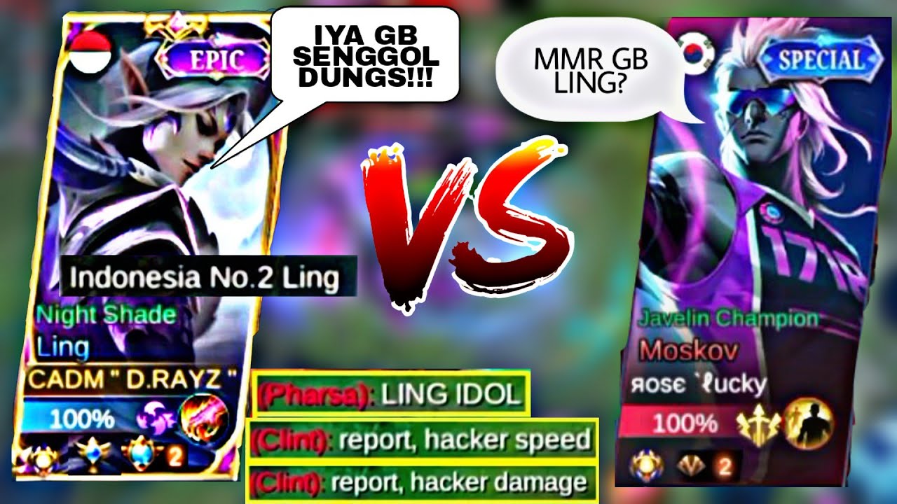 Solo Rank Mempertaruhkan MMR Supreme Indonesia Ling | Ling Top 2 Global 2022 Gameplay