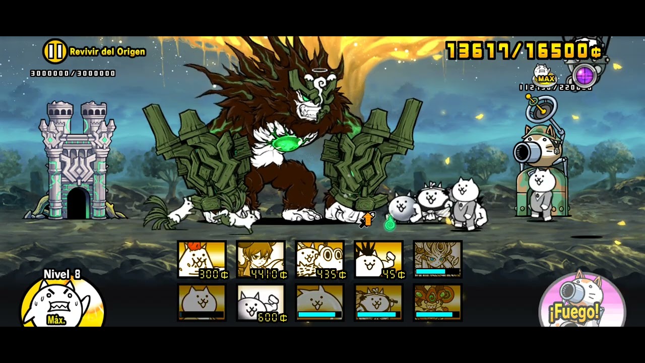 Bosque Sagrado | Revivir del Origen | The Battle Cats