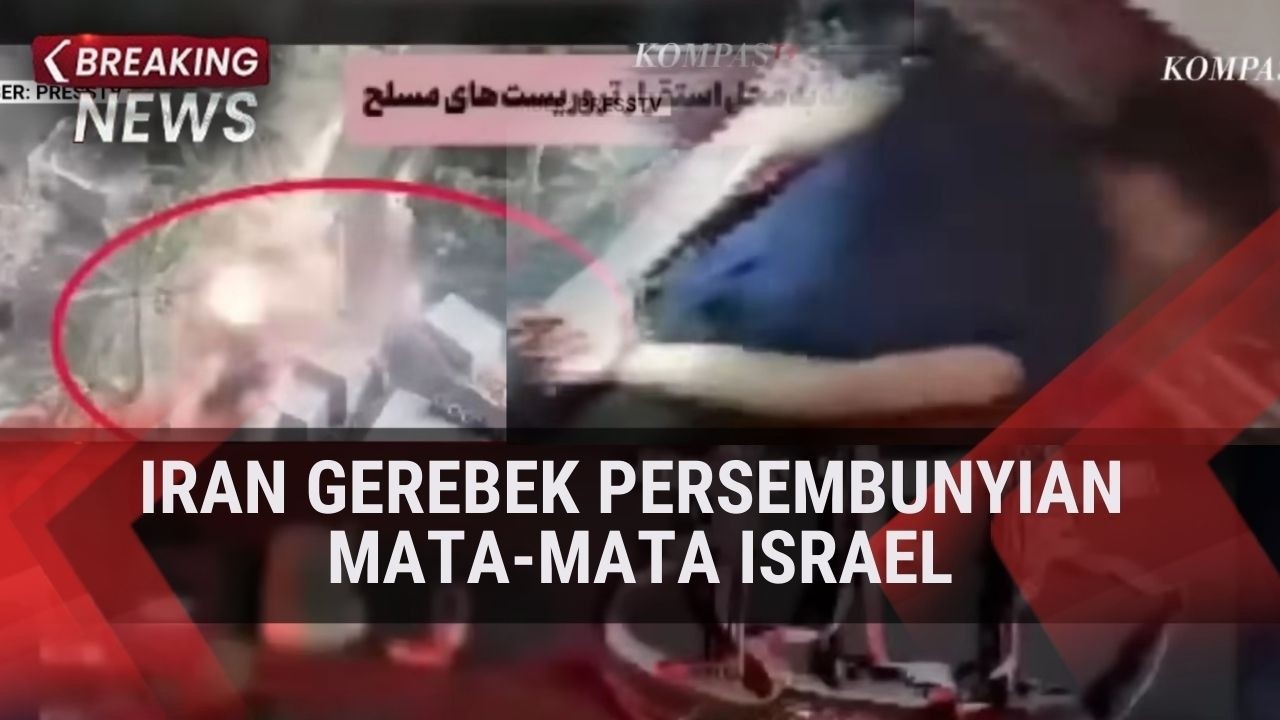 Iran Gerebek Persembunyian Mata-Mata Israel