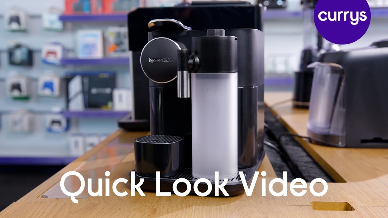 NESPRESSO by Delonghi Gran Lattisima Pod EN640.B Coffee Machine - Quick Look