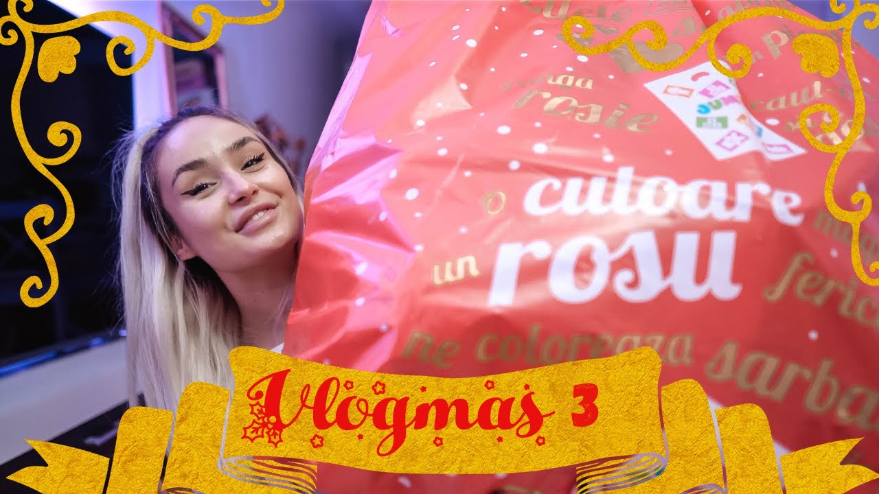 🎅🏼 VLOGMAS 🎅🏼 Ziua 3 | Haul decoratiuni de Craciun | Cum va arata bradul anul acesta?