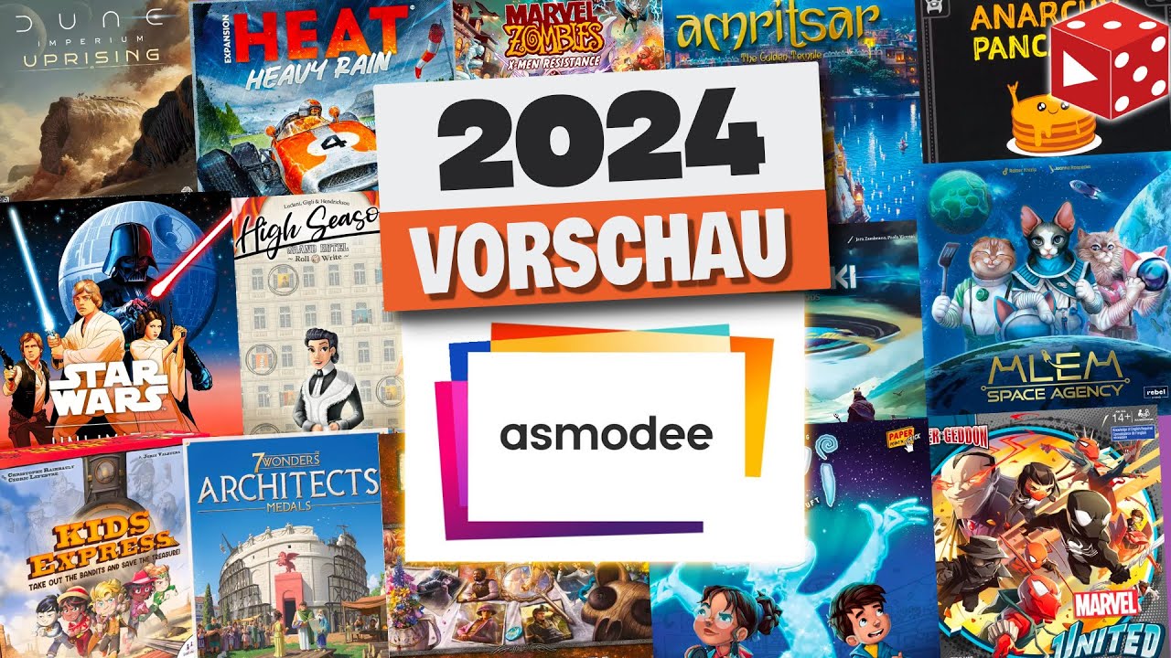 Vorschau: Asmodee Brettspiel Neuheiten Frühjahr 2024