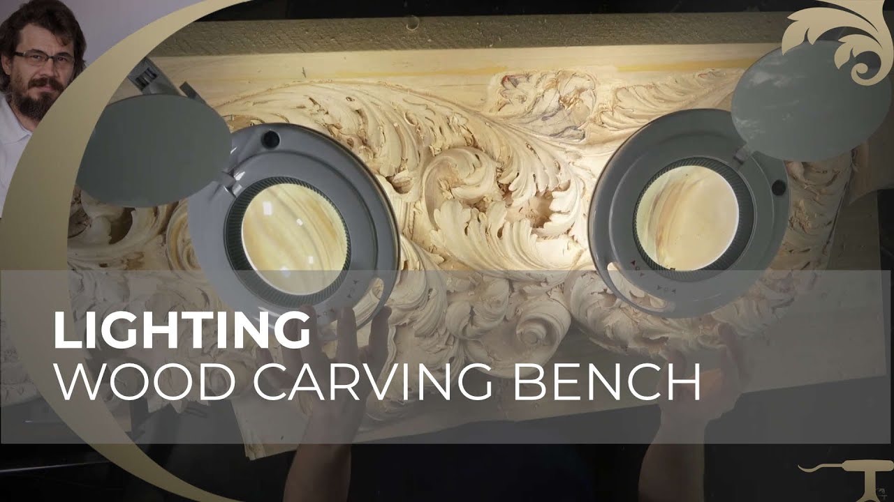 1 proven method - LIGHTING WOOD CARVING BENCH- ( wood carving ) and more